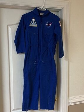 Get Real Gear Children’s Costume NASA Astronaut Suit Size 8-10 Used